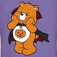 thumbnail image 2 of Junior's Care Bears Trick-or-Sweet Bear  Graphic Tee Purple Small, 2 of 3