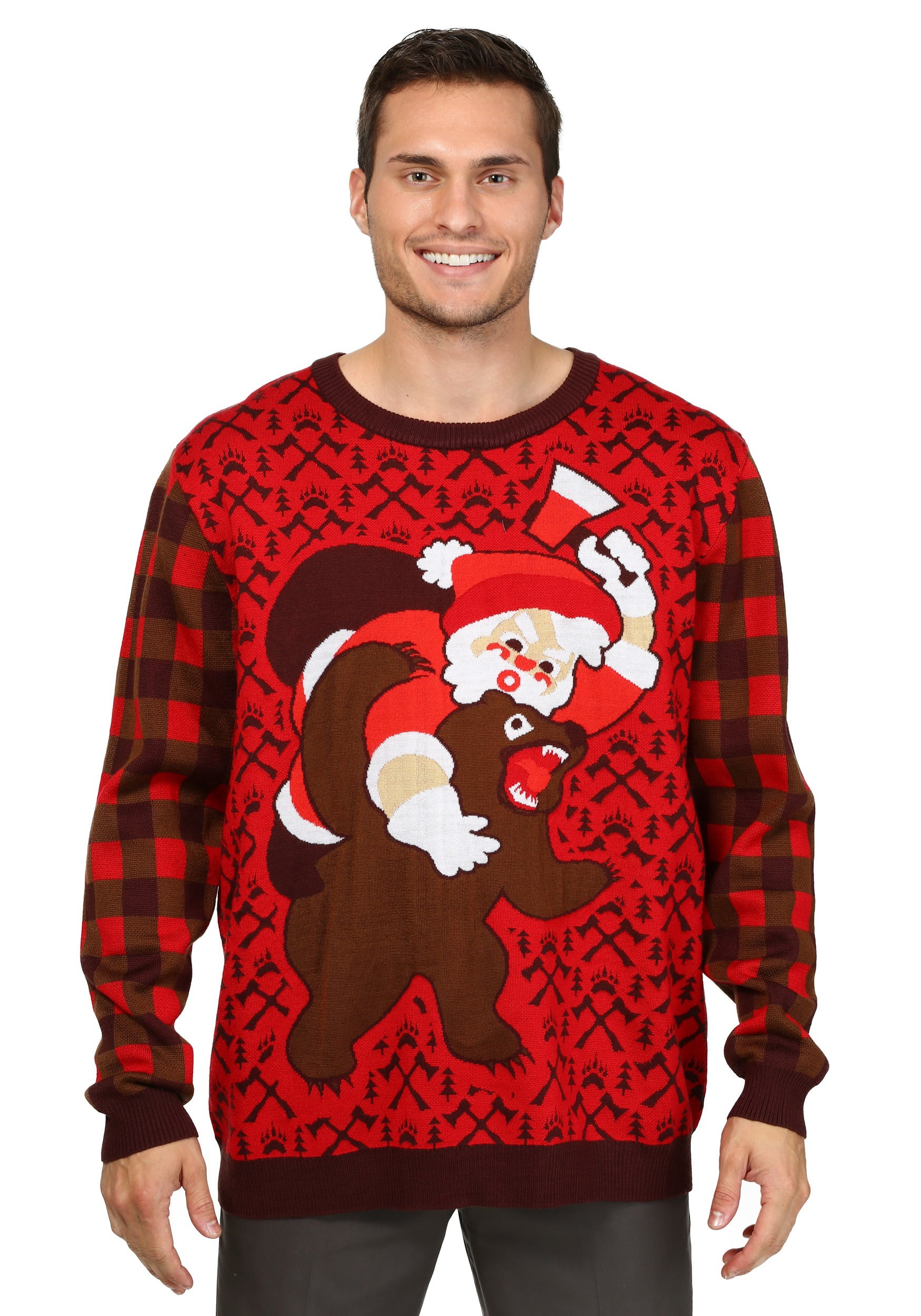 rude christmas sweater