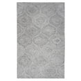 thumbnail image 3 of Alora Decor London 9' x 12' Trellis Gray/Gray/Rust/Blue Hand-Tufted Area Rug, 3 of 4