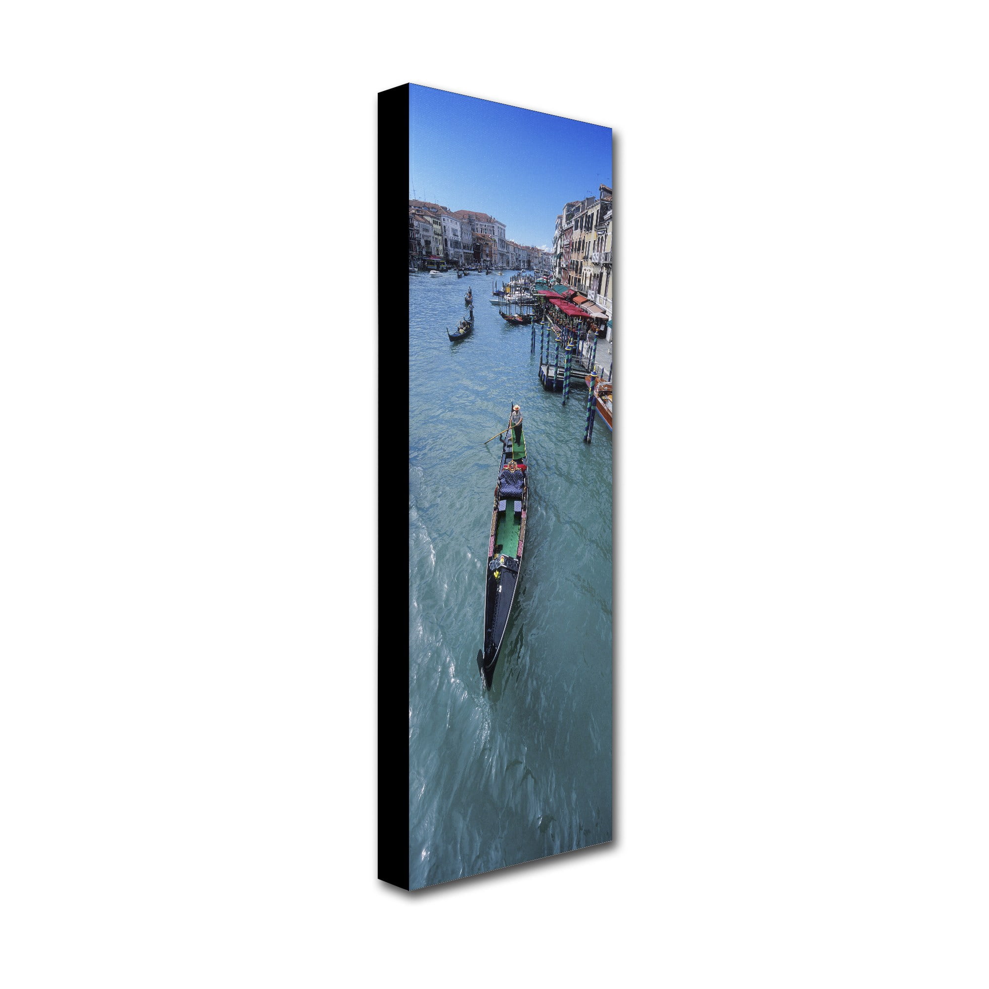 John Xiong 'Gondola Canal' Canvas Art