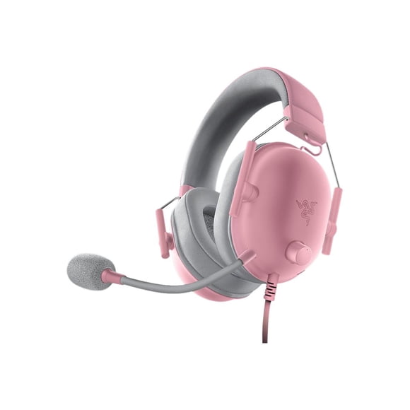 Razer BlackShark V2 X - Casque - 7.1 Canaux - Taille Complète - Filaire - Prise 3,5 mm - Isolation Phonique - quartz - Certifié Discord