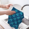 thumbnail image 6 of Sikiie Cute Turtle Waffle Weave Kitchen Dish Cloth,Super Absorbent Kitchen Dish Towels 16*26 Inches for Dish Rags Washing Dishes, Drying Dishes, 6 of 7