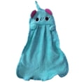 thumbnail image 1 of Inteprter Toalla de mano de animales para baño, toallas colgantes de terciopelo Coral para cocina, toallitas absorbentes de agua, accesorios Type6 NO6, 1 of 6