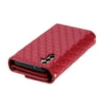 thumbnail image 5 of SaniMore for Samsung Galaxy A05 Wallet Case, PU Leather Wrist Shoulder Strap Flip Stand Card Slots RFID Blocking Zipper Purse Shockproof Anti-fall TPU Inner Shell Flip Folio Protective Cover, Red, 5 of 10