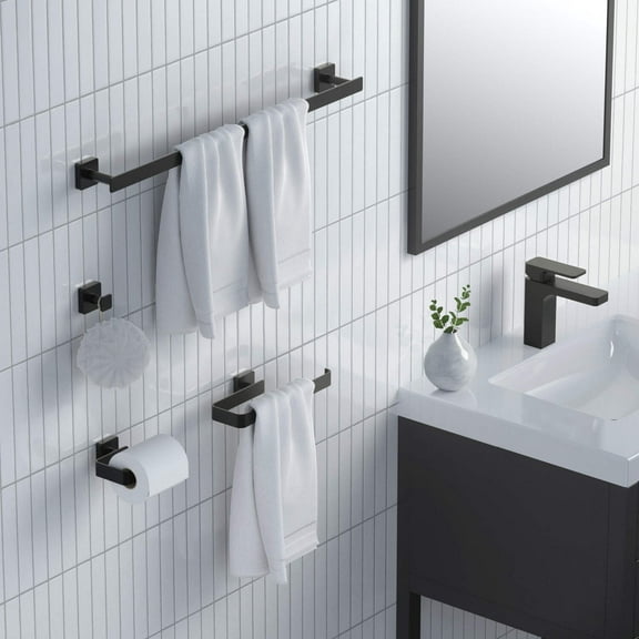 Kibi Blaze 4 Piece Bathroom Hardware Set