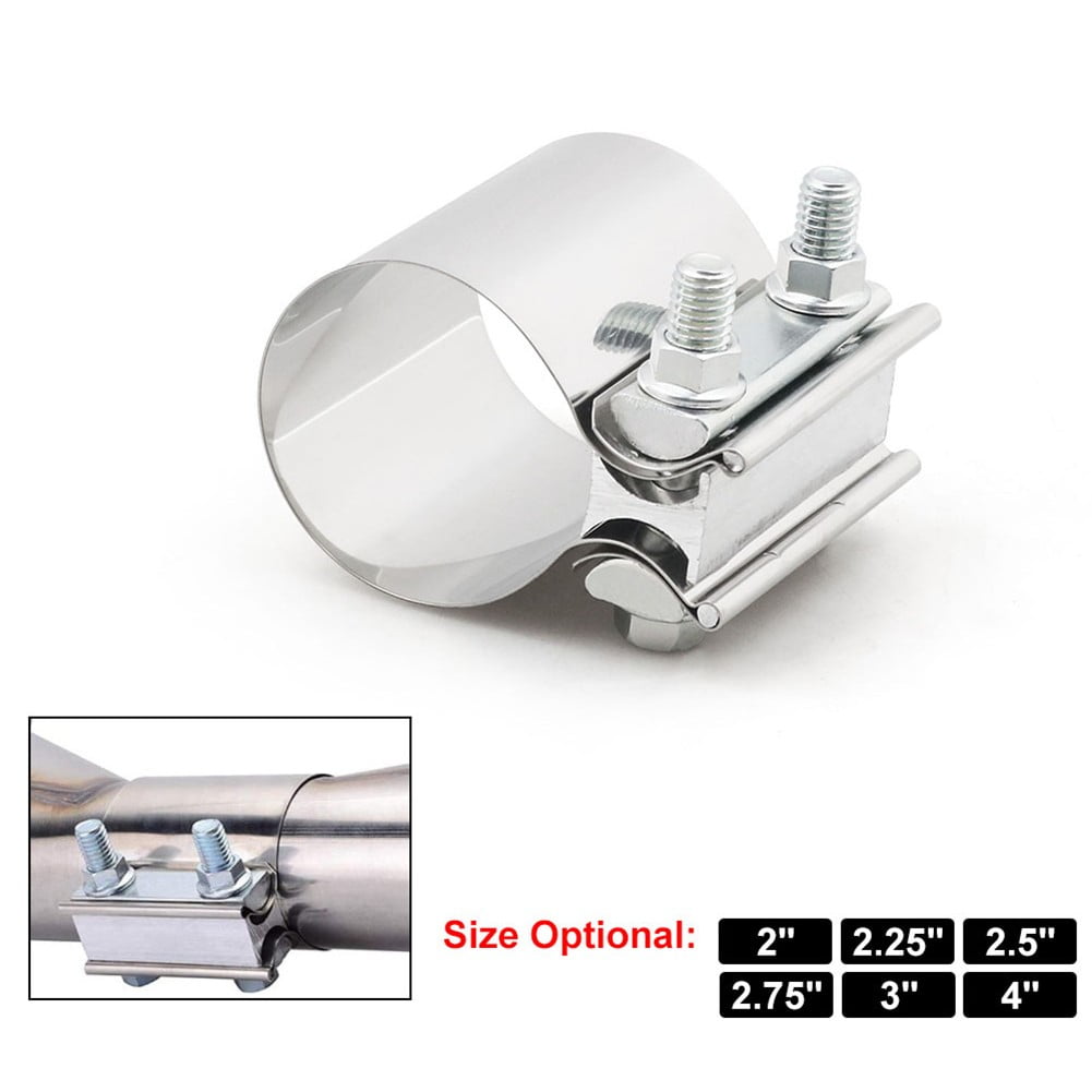 Adjustable Stainless Steel Exhaust Connector Sleeve Clamp Reliable-Performance