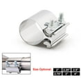thumbnail image 4 of CPAN Adjustable Stainless Steel DIY Exhaust Muffler Connector Sleeve Clamp, 4 of 5