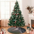 thumbnail image 7 of Sikiie Black Dragon Cliff Dawn 30-48 inches {designName} Print Christmas Tree Skirt Snowman Xmas Tree Skirt with Edge Christmas Decorations for Holiday Party-48", 7 of 7