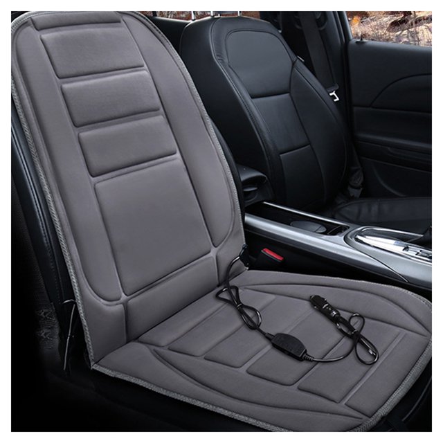 CAROOTU 12V Car Heating Seat Pad Fast Heating Temperature Adjustable Heated Seat Cushion