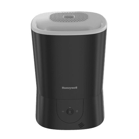 Honeywell 1.5 gal. 500 sq ft Filter Free Warm Mist Humidifier with Essential Oil Cup  Black  HWM440