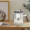 thumbnail image 4 of Binmer Household Thickened Teapot One-button Press-type Liner Filter High-end Tea Water Separation Glass Teapot, 4 of 5