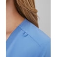 thumbnail image 5 of Hanes Comfort Fit Scrubs Women's Scrub Top Ceil Blue M, 5 of 10