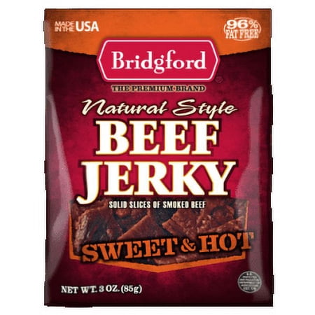 SWEET N HOT BEEF JERKY 3.25 OZ