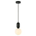 thumbnail image 6 of SAFAVIEH Amagiri LED Assorted Glass Pendant Light with White Shade, Set of 3, 6 of 17