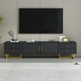 thumbnail image 2 of TV Stand for 65+ Inch TV, Entertainment Center TV Media Console Table, Modern TV Stand with Storage, TV Console Cabinet Furniture for Living Room, 2 of 7