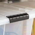 thumbnail image 7 of IRIS 20 Qt Plastic Storage Bins with Lids, Stackable Storage Containers, Totes, 6Pk, 7 of 7