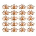 thumbnail image 4 of Perle Fleur Strass Accessoires Couleur Broche 20Pcs Vêtements Alliage Bijoux Manchette Mode Strass Paillettes, 4 of 8
