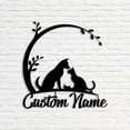 thumbnail image 5 of Handmadetneonsign Custom Tree Dog Cat Metal Wall Art LED Light - Personalized Cat Dog Tree Name Home, 5 of 5