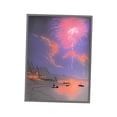 thumbnail image 3 of Lámpara de pared decorativa con iluminación LED, luces ambientales para comedor y fiestas. Barco de pesca L, 3 of 9