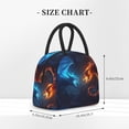 thumbnail image 2 of Easygdp Red And Blue Fire Dragon C Bolsa de Almuerzo Insulada Grande, Forro de Aluminio, Diseño Espacioso, a Prueba de Fugas, Ideal para Trabajo, Picnics, Viajes y Actividades al Aire Libre, 2 of 6