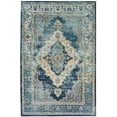 thumbnail image 2 of SAFAVIEH Crystal Miranda Oriental Area Rug, Blue/Yellow, 6'7" x 9'2", 2 of 7