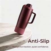 Black Cherry for Owala Water Bottle Charm & 2PCS Silicone Boot for Owala 20/24/30/32/40 oz, Perfect Water Bottles Accessories Set Pendant for Owala