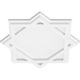 thumbnail image 2 of 14"OD x 7 3/4"C x 1"P Axel Architectural Grade PVC Contemporary Ceiling Medallion, 2 of 11