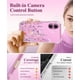 thumbnail image 5 of Funda de teléfono GVIEWIN para iPhone 16 6.1 con protector de pantalla floral, 5 of 9