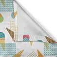 thumbnail image 6 of Ambesonne Ice Cream Valance & Curtain, Geometrical Graphic, 55"x30", Multicolor, 6 of 6
