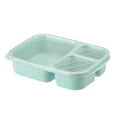 thumbnail image 2 of Boîte à Lunch Bento Portable 3 Compartiments pour Enfants et Adultes avec Couvercle, Stockage Alimentaire Rose, 2 of 5