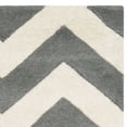 thumbnail image 5 of SAFAVIEH Chatham CHT715D Handmade Dark Grey / Ivory Rug, 5 of 5