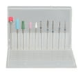 thumbnail image 2 of Manicure Drill Bit Set, Roughness Surfaces Remove Dead Skin Shaping Nail Art Drill Bits  for Manicurists, 2 of 8