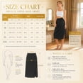 thumbnail image 7 of Women's Knee Length Lace Hem Elastic Waist Half Slips - Petticoat for Dresses and Comfort, 7 of 7