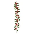 thumbnail image 6 of JLFNYA Christmas Garland, 3.2 Ft Christmas Norfolk Garland, Artificial Christmas Garland with Red Berries, Christmas Garland for Christmas Winter Home Mantel Fireplace Holiday Decor, Gifts for Women, 6 of 7