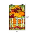 thumbnail image 5 of CHLOE Lighting AUTUMN Tiffany-Style Stained Glass Verical Hanging Window Panel 33" Tall, 5 of 5