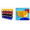 thumbnail image 2 of FUTUREORYY 4Pcs Yellow Plastic Toolbox Backmounted Storage Box Convenient for Vehicle Repair, 2 of 8