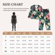 thumbnail image 4 of Balery Green Tropical Leaves Conjunto de Pijama con Estampado para Mujer, Conjunto de Dos Piezas con Manga Larga, Ropa de Dormir Suave con Bolsillos, Pijamas Cómodos-Large, 4 of 7