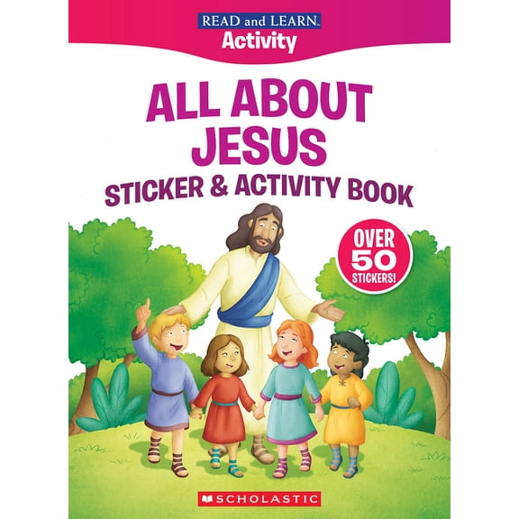 Read and Learn: All about Jesus Sticker & Activity Book, (Paperback)
