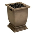 thumbnail image 1 of Endless Summer 15 Pouces LP Colonne de Feu Extérieur de Gaz avec Verre de Feu Noir, 1 of 7