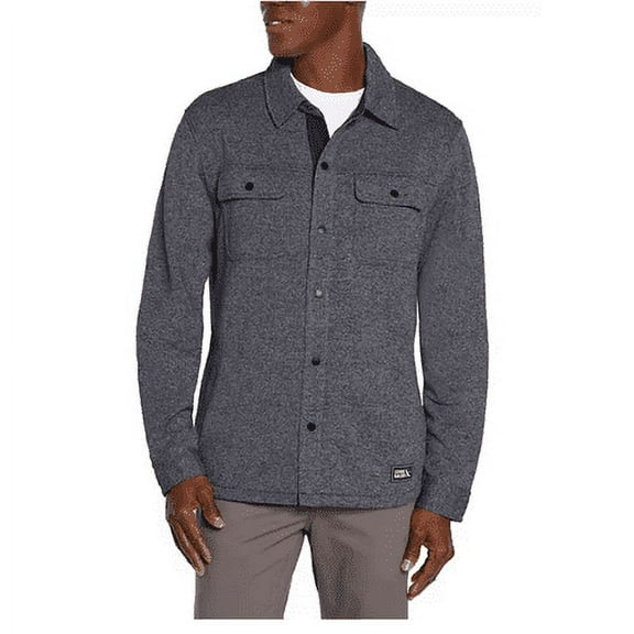 Eddie Bauer Men's Sweater Fleece Shirt Jacket