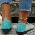 thumbnail image 6 of Sngxgn Women Ballet Flats Shoes Comfortable Slip on Shoes Casual Dress Shoes Slip on Shoes(Blue,41), 6 of 8