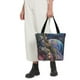 thumbnail image 5 of Fotbe Rainbow Astronaut Space Landscape Bolsa de Playa con Estampado, Bolsa de Hombro, Bolsa de Mano Espaciosa, Bolsa de Viaje Ligera, Bolsa de Compras Versátil, 5 of 6