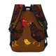 thumbnail image 4 of Easygdp Chicken Farm Animal Mochila Ergonómica Versátil para Laptop - Múltiples Bolsillos, Correas Ajustables, Unisex para Escuela, Viajes y Actividades al Aire Libre-One Size, 4 of 5
