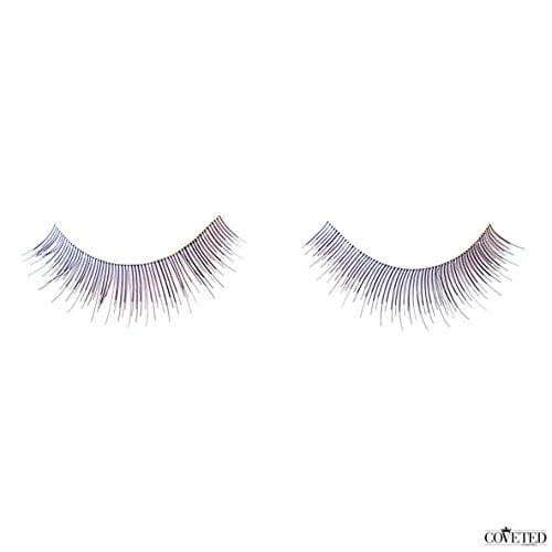 Coveted Cosmetics False Eyelashes Natural Feather Hand Made Human Hair Fake Falsies Lashes (5 Pair, Duchess)