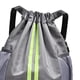 thumbnail image 3 of Mochila con cordón Yuyangstore Mochila ligera portátil Gris, 3 of 8