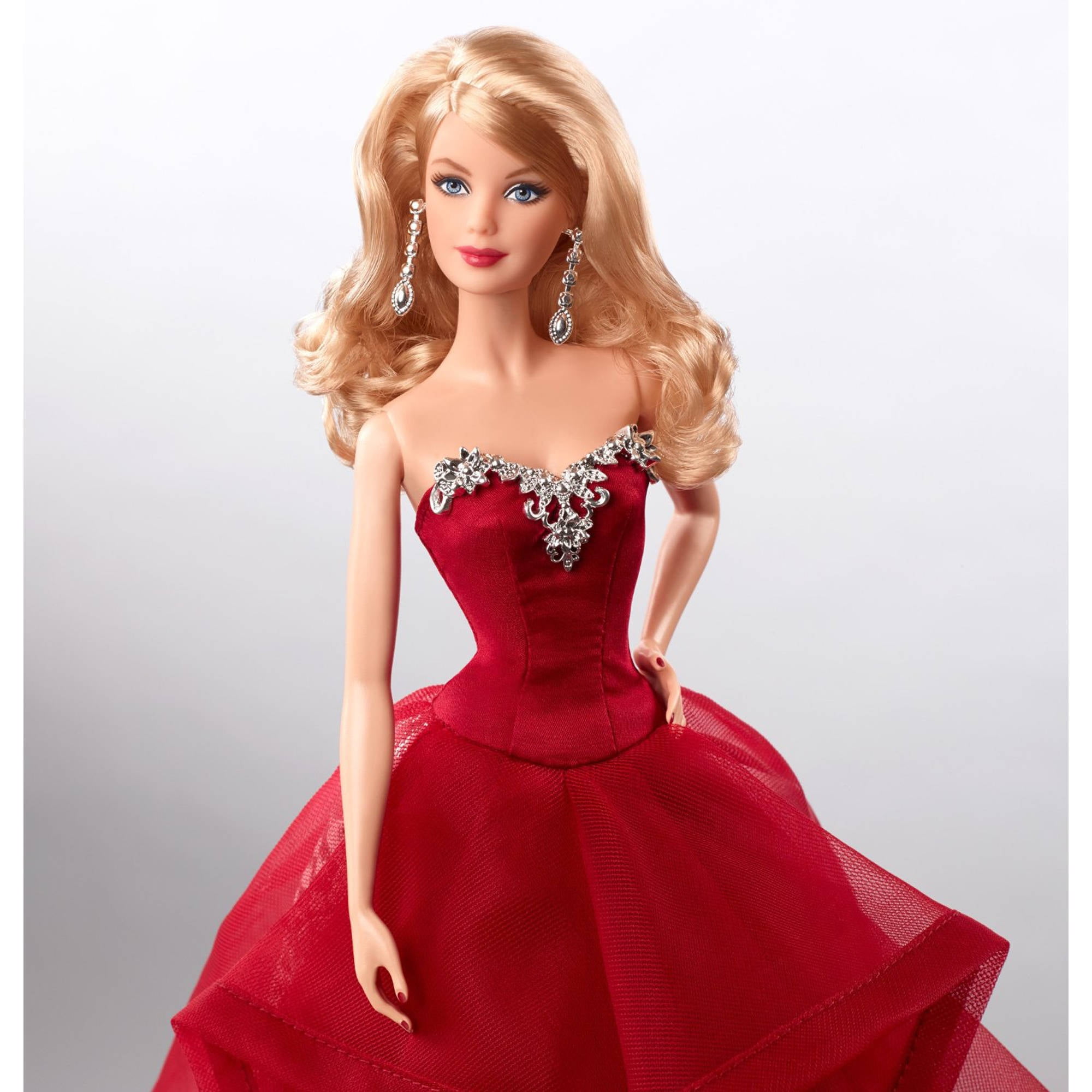 barbie christmas dolls value