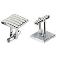 thumbnail image 3 of Brass Fashion Mens Cufflinks Elegant Cufflink As Described White, 3 of 8