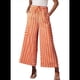 thumbnail image 2 of Pantalones Anchos Cómodos de Verano para Mujer, Color Naranja, Talla M, 2 of 5