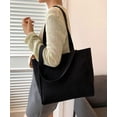 thumbnail image 4 of Kukuzhu Corduroy Tote Bags Women Large Shoulder Hobo Bags Handbags Purse Stylish Satchel Purses Handbag 2023, 4 of 7