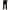 Black, variant on SwiftWear Black Ribbed Pants Men Drawstring Elastic Waist Sweatpants Loose Fit Wide Leg Casual Pants Trousers S